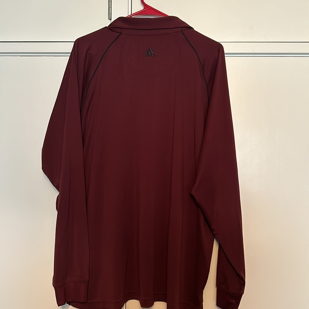 Men’s Adidas Long Sleeve Polo - Picture 3 of 3